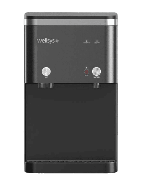 wellsys i16 ice and water dispenser, front view